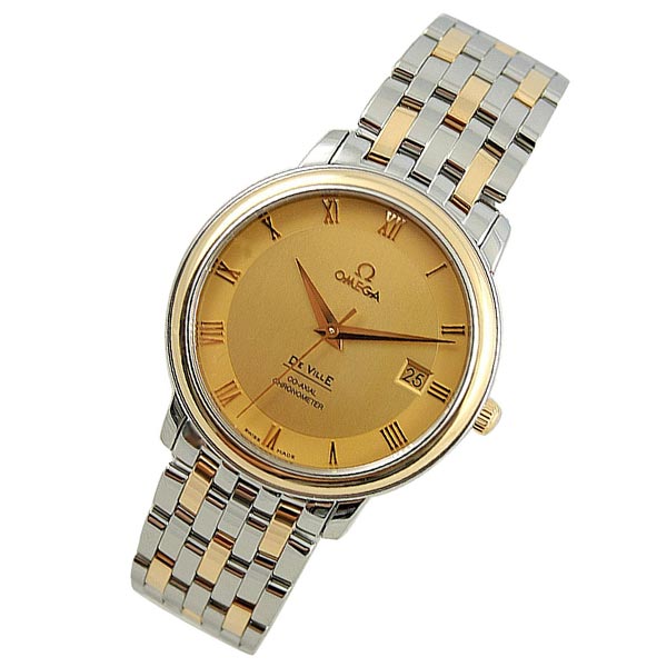 オメガ デビル OMEGA デ・ヴィル プレステージ 4374.11.00 メンズ