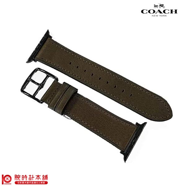 替えベルト コーチ AppleWatch 42mm/44mm対応 交換用ベルト 14700082 メンズ