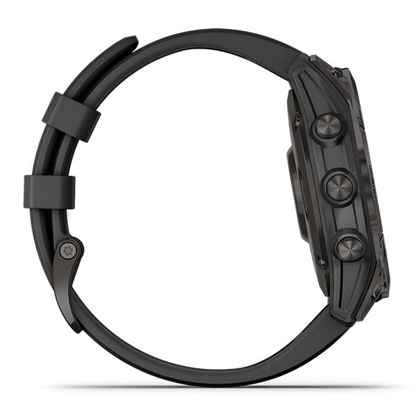 ガーミン GARMIN fenix7 Sapphire DualPower Ti Carbon Gray 010-02540-29 ユニセックス