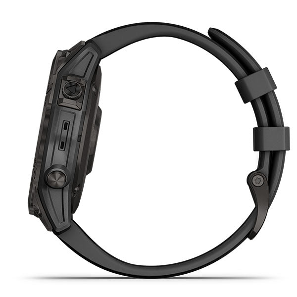 ガーミン GARMIN fenix7 Sapphire DualPower Ti Carbon Gray 010-02540-29 ユニセックス