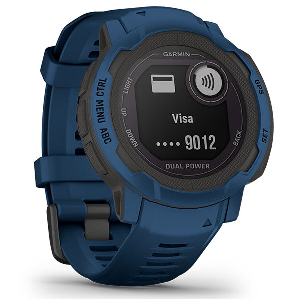 ガーミン GARMIN Instinct 2 Dual Power Tidal Blue 010-02627-46 ユニセックス