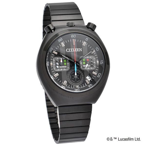 シチズン レコードレーベル RECORD LABEL ツノクロノ スター・ウォーズモデル 特定店限定モデル ダース・ベイダー 限定600本 AN3669-52E メンズ