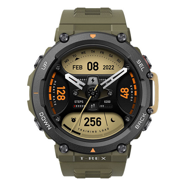 アマズフィット Amazfit T-Rex2 ワイルドグリーン SP170045-WG ユニセックス