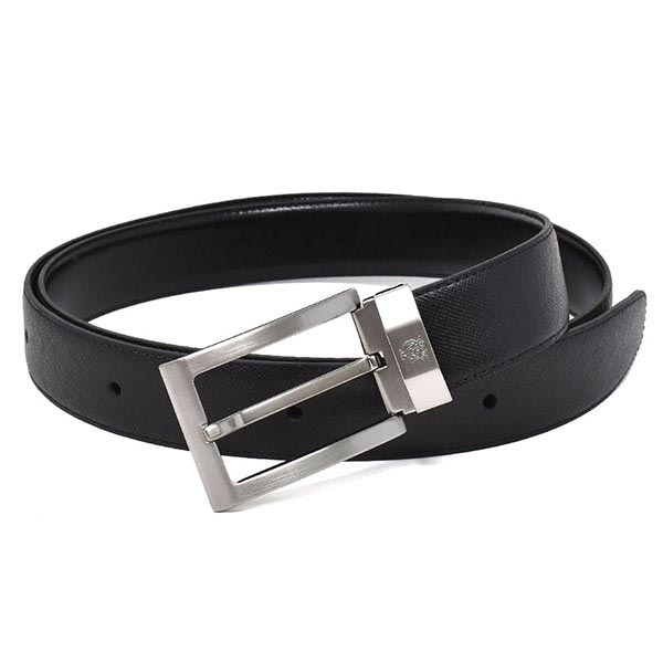 ベルト DUNHILL ダンヒル ブラッシュ ガンメタル HPN240A42 メンズ