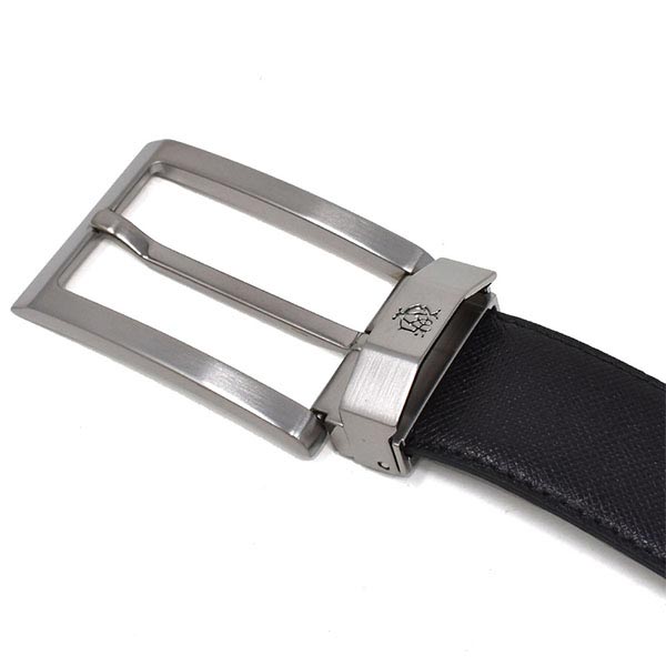 ベルト DUNHILL ダンヒル ブラッシュ ガンメタル HPN240A42 メンズ