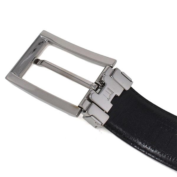ベルト DUNHILL ダンヒル ブラッシュ ガンメタル HPN240A42 メンズ