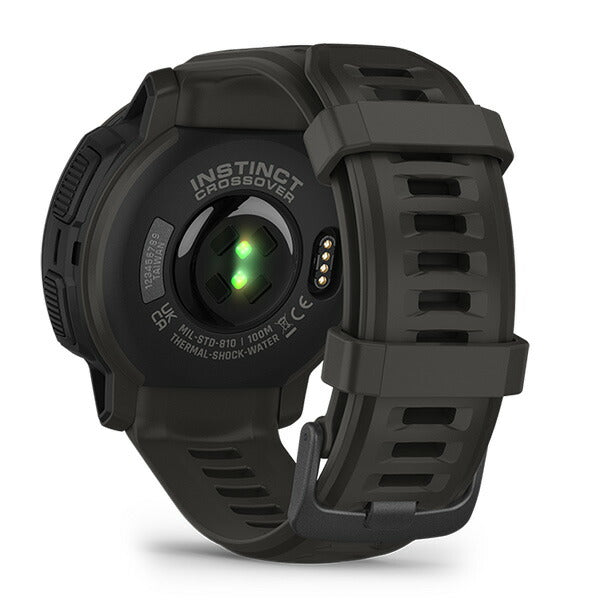 ガーミン GARMIN Instinct Crossover DualPower Graphite 010-02730-41 ユニセックス