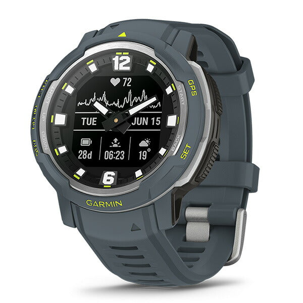 ガーミン GARMIN Instinct Crossover BlueGranite 010-02730-44 ユニセックス