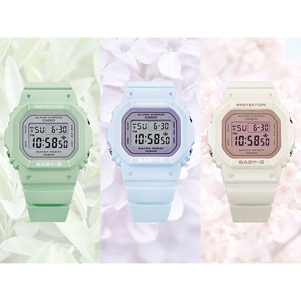 カシオ ベビーG BABY-G Spring Colors BGD-565SC-4JF レディース