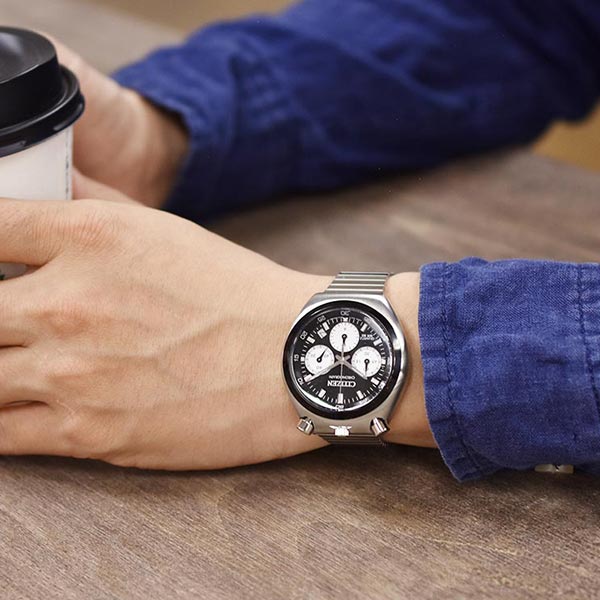 シチズン レコードレーベル RECORD LABEL TSUNO CHRONO(ツノクロノ) 特定店取扱いモデル AN3660-81E メンズ