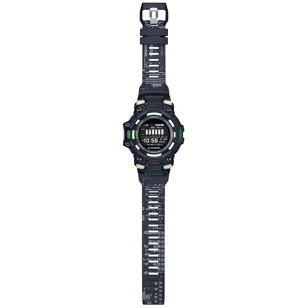 カシオ Gショック G-SHOCK G-SQUAD MIDNIGHT CITY RUN GBD-100LM-1JF メンズ