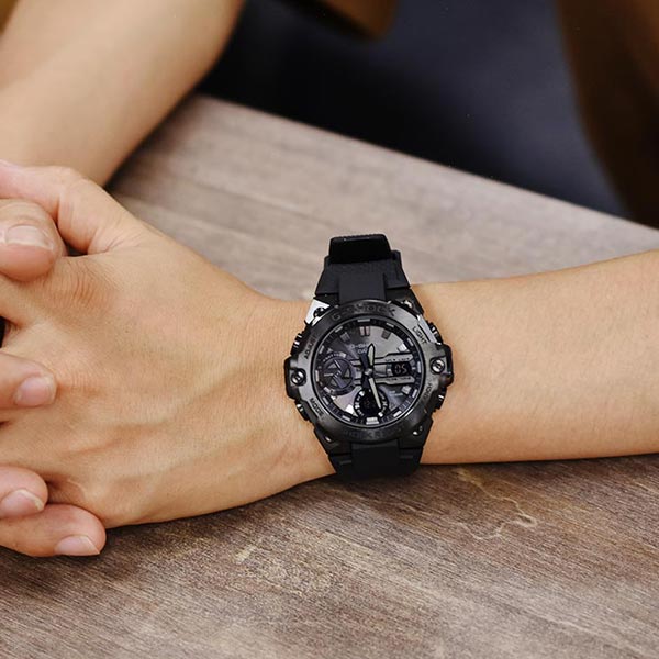 カシオ Gショック G-SHOCK G-STEEL BB edition GST-B400BB-1AJF メンズ