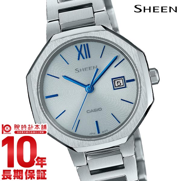 カシオ シーン SHEEN Solar Sapphire Model 八角形 SHS-4529D-7AJF