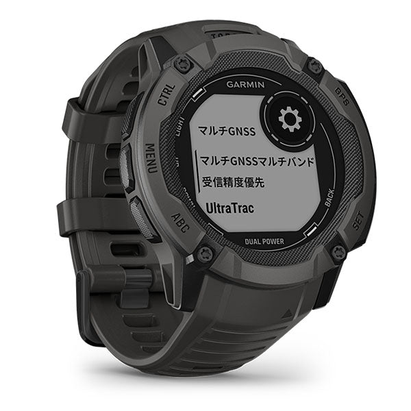 ガーミン GARMIN Instinct 2X Dual Power Graphite 010-02805-22 ユニセックス