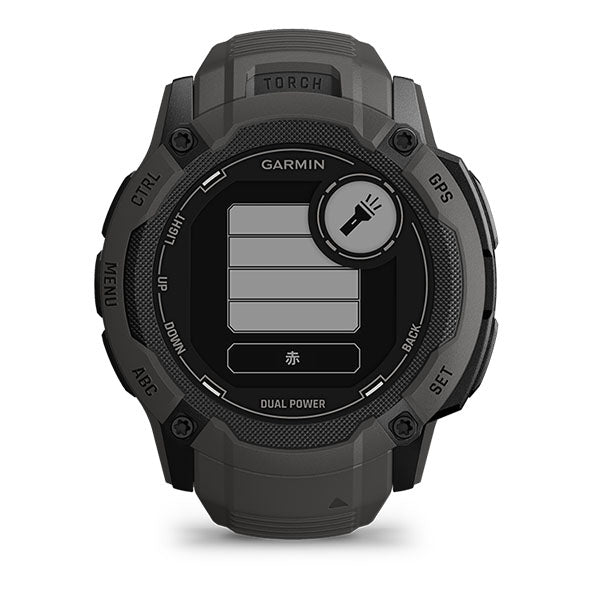 ガーミン GARMIN Instinct 2X Dual Power Graphite 010-02805-22 ユニセックス