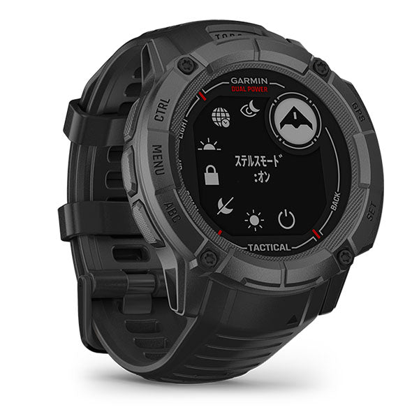 ガーミン GARMIN Instinct 2X Tactical Edition Black 010-02805-72 ユニセックス