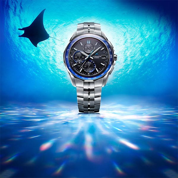 カシオ オシアナス OCEANUS MANTA OCW-S7000-1AJF メンズ