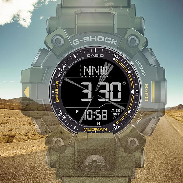 カシオ Gショック G-SHOCK MASTER OF G MUDMAN GW-9500-3JF メンズ