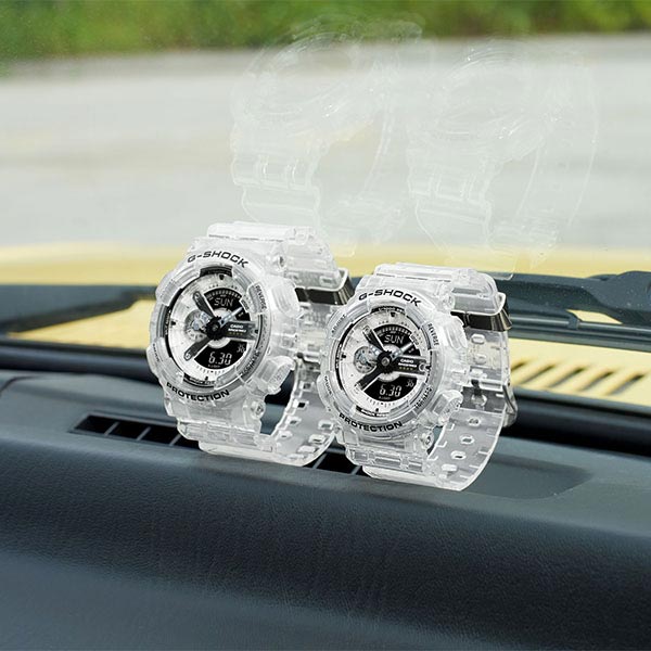 カシオ Gショック G-SHOCK 40th Anniversary Clear Remix GMA-S114RX-7AJR ユニセックス