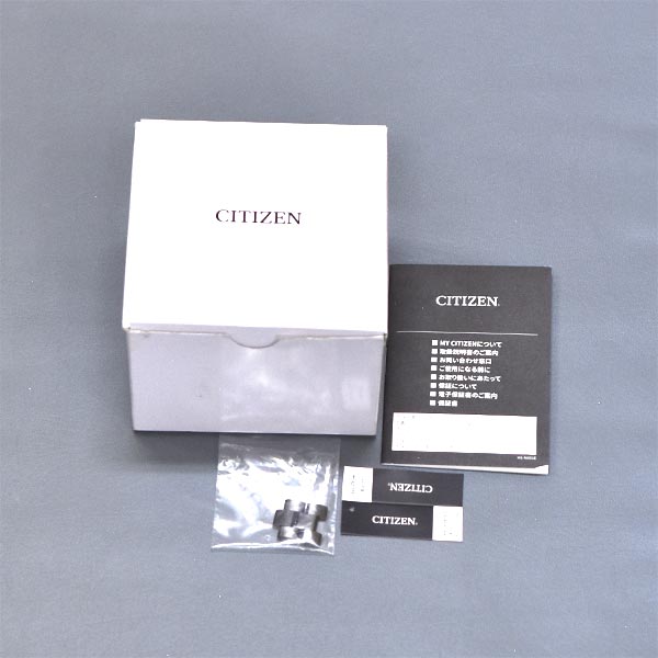 【お得な美品中古あり】シチズン アテッサ ATTESA ダイレクトフライト ムーンフェイズ Black Titanium Series BY1006-62E メンズ