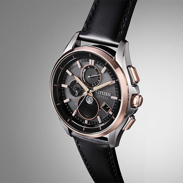 シチズン アテッサ ATTESA ダイレクトフライト ムーンフェイズ BY1004-17X メンズ