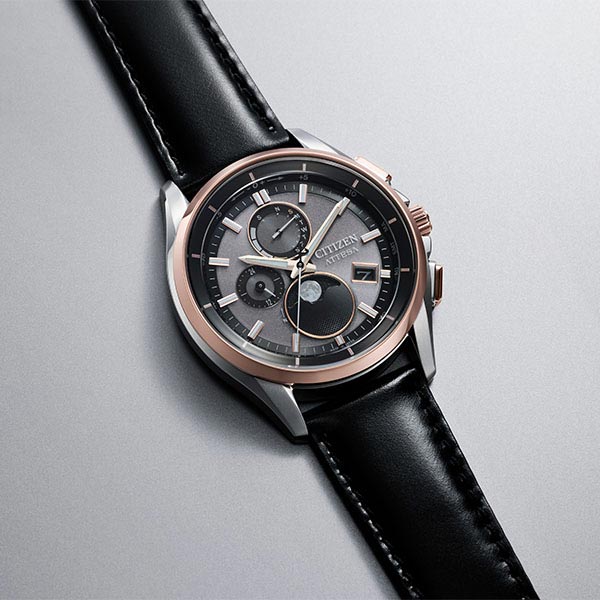 シチズン アテッサ ATTESA ダイレクトフライト ムーンフェイズ BY1004-17X メンズ