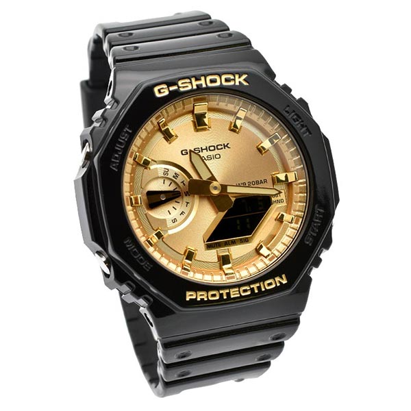 カシオ Gショック G-SHOCK 2100 GARISH GOLD GA-2100GB-1AJF メンズ