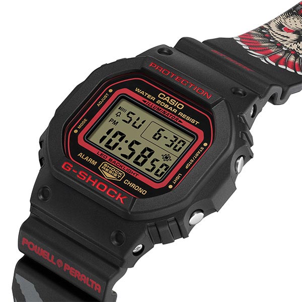 カシオ Gショック G-SHOCK KELVIN HOEFLER × POWELL PERALTAコラボレーションモデル DW-5600KH-1JR メンズ