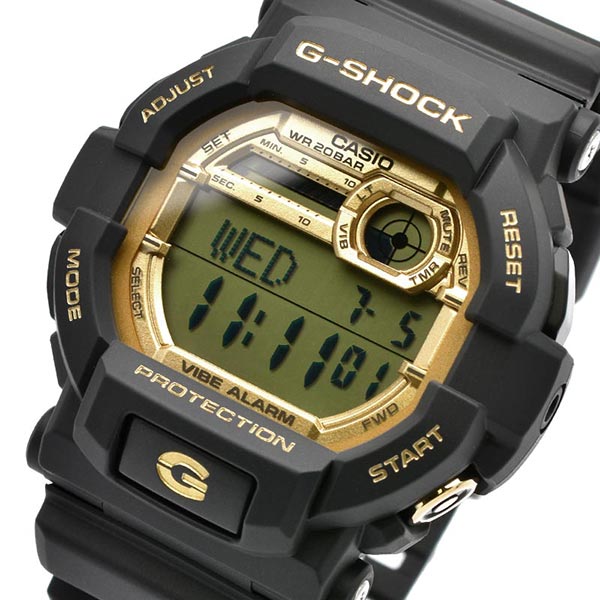カシオ Gショック G-SHOCK GD-350 BLACK&GOLD GD-350GB-1JF メンズ