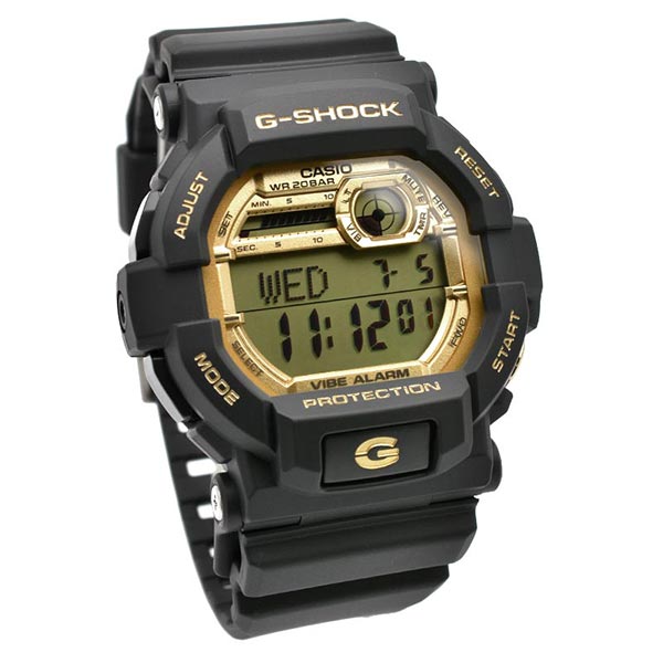 カシオ Gショック G-SHOCK GD-350 BLACK&GOLD GD-350GB-1JF メンズ