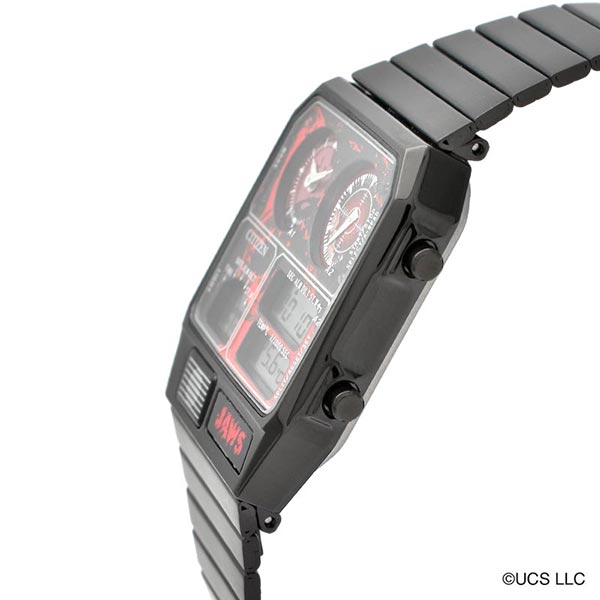 シチズン レコードレーベル RECORD LABEL ANA-DIGI TEMP UNIVERSAL限定モデル ジョーズモデル JG2138-60Z メンズ
