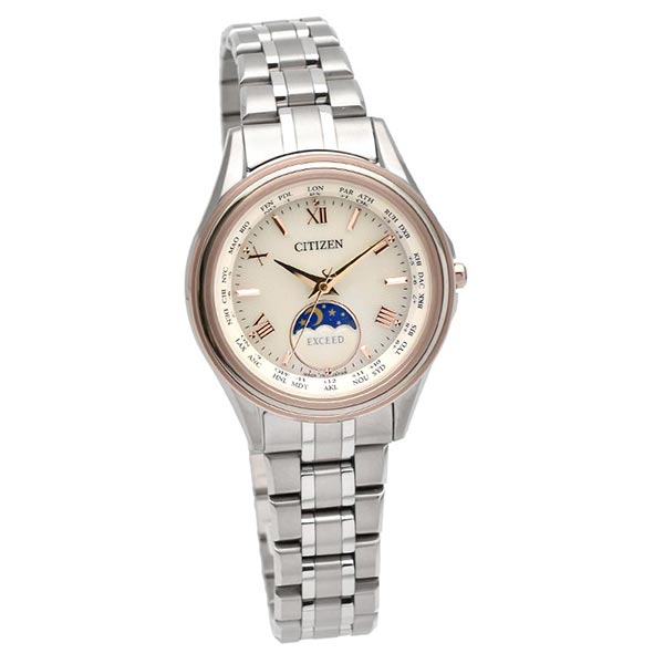 シチズン エクシード EXCEED ムーンフェイズ ペアモデル EE1016-66A レディース