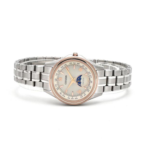 シチズン エクシード EXCEED ムーンフェイズ ペアモデル EE1016-66A レディース