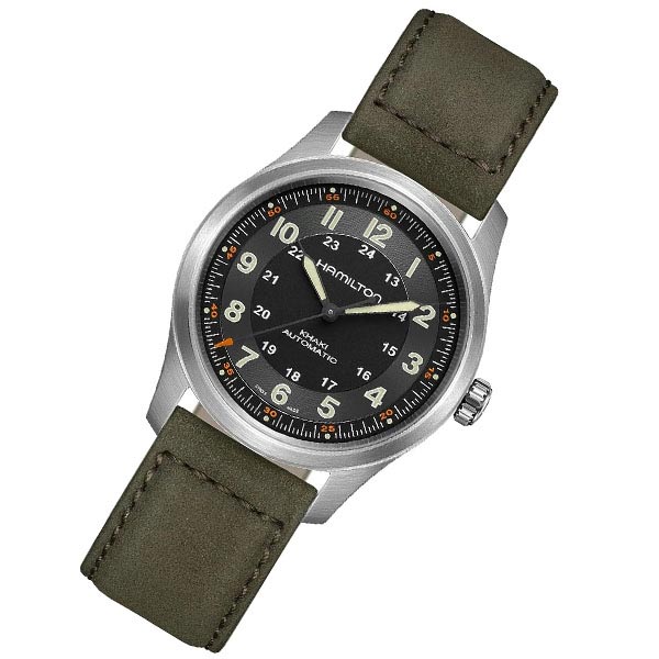 ハミルトン カーキ HAMILTON フィールド チタニウム オートTITANIUM AUTO H70205830 メンズ