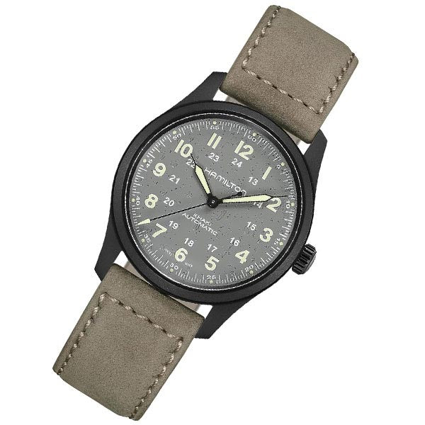 ハミルトン カーキ HAMILTON フィールド チタニウム オートTITANIUM AUTO H70215880 メンズ