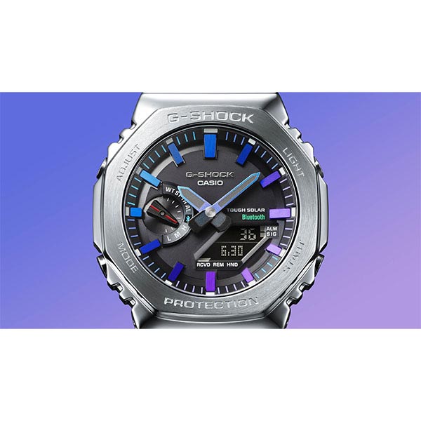 カシオ Gショック G-SHOCK POLYCHROMATIC ACCENTS GM-B2100PC-1AJF メンズ