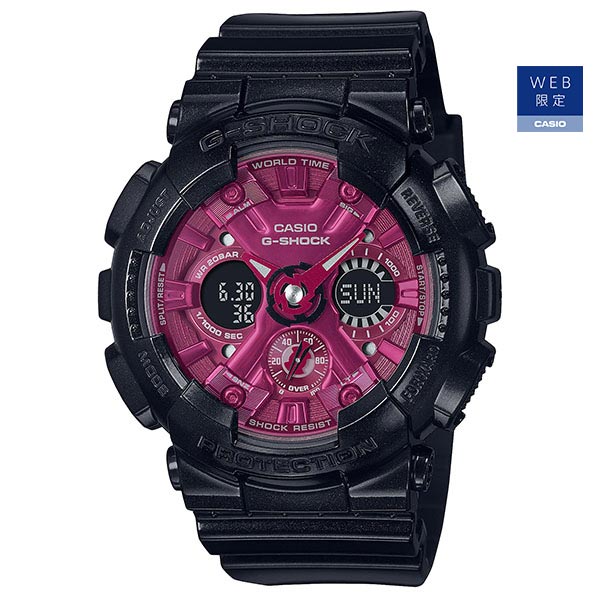 カシオ Gショック G-SHOCK GMA-S120RB-1AJF メンズ