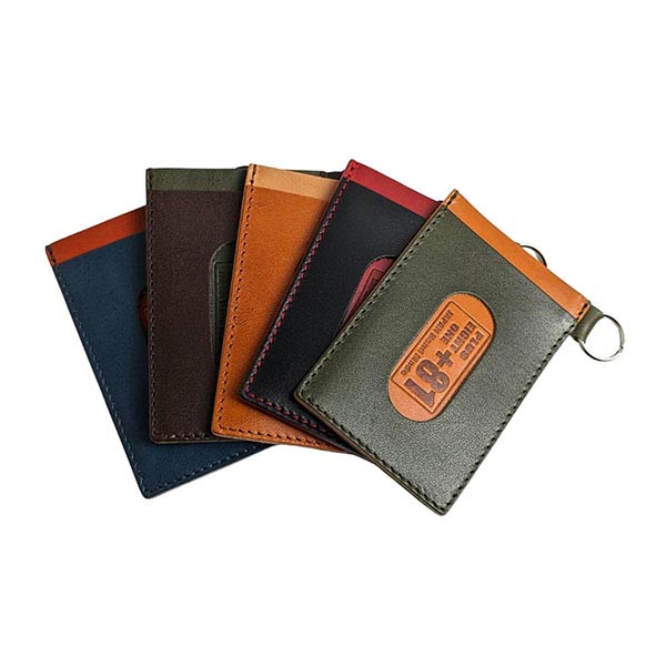 ブランド雑貨 カードケース 栃木レザー E81N-PBK ユニセックス