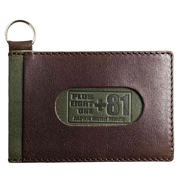 ブランド雑貨 カードケース 栃木レザー E81N-PDBR ユニセックス