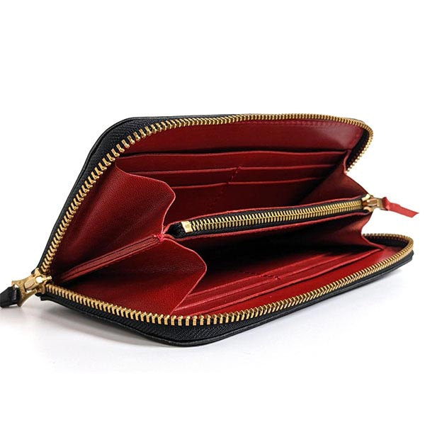 財布 財布 栃木レザー JP-2500BK ユニセックス