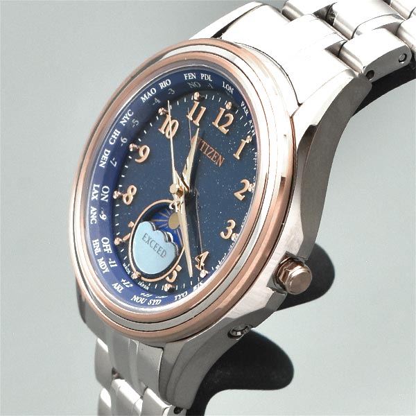 【お得な美品中古あり】シチズン エクシード EXCEED YOZORA COLLECTION ペアモデル 限定500本 EE1016-66L レディース