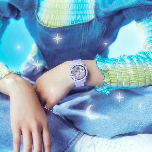 カシオ ベビーG BABY-G Winter Dreamy Sky BGA-290DS-2AJF レディース