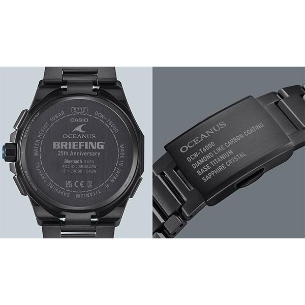 カシオ オシアナス OCEANUS BRIEFING コラボレーションモデル OCW-T6000BR-1AJR メンズ