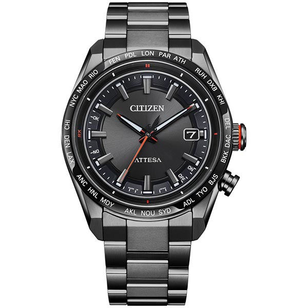 シチズン アテッサ ATTESA ACT Line Black Titanium Series CB0286-61E メンズ