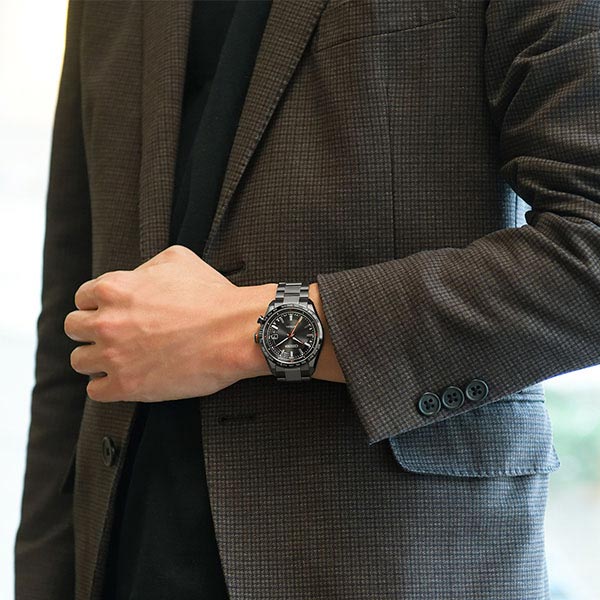 シチズン アテッサ ATTESA ACT Line Black Titanium Series CB0286-61E メンズ