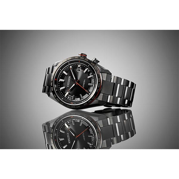 シチズン アテッサ ATTESA ACT Line Black Titanium Series CB0286-61E メンズ