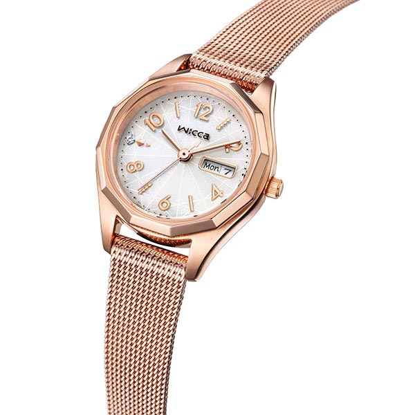 シチズン ウィッカ wicca デイ&デイトモデル KH3-568-15 レディース