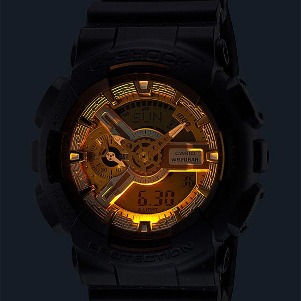 カシオ Gショック G-SHOCK Metallic Color Dial Series GA-110CD-1A9JF メンズ