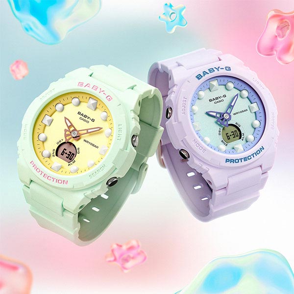 カシオ ベビーG BABY-G Fantasy Holographic Colors BGA-320FH-4AJF レディース