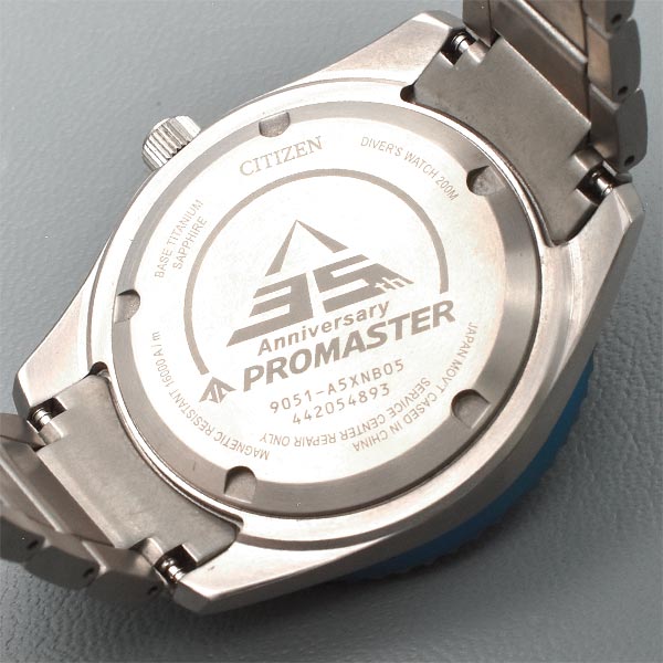 シチズン プロマスター PROMASTER MARINEシリーズ 35周年記念限定モデル 世界限定4500本 NB6026-56L メンズ